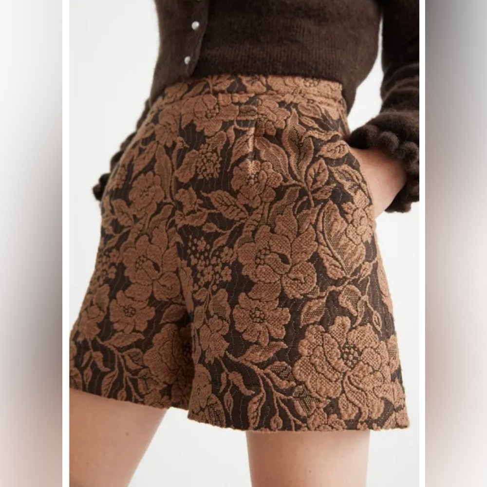 & Other Stories Jacquard Shorts